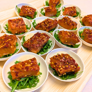 zacht gerookte kruidige zalm